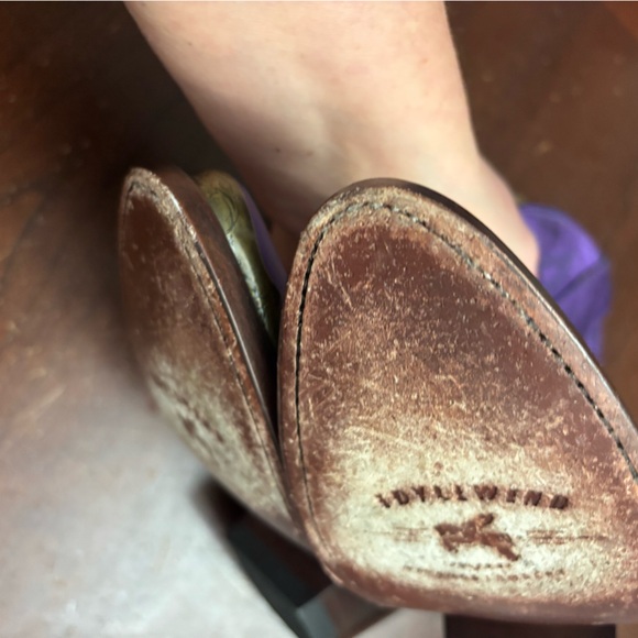 Miranda lambert size 6 purple metallic booties idyllwind Cowgirl rodeo western - Picture 3 of 13